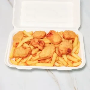 Chicken Nuggets 8pcs and Chips