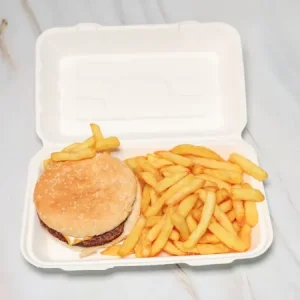Cheese Burger & Chips
